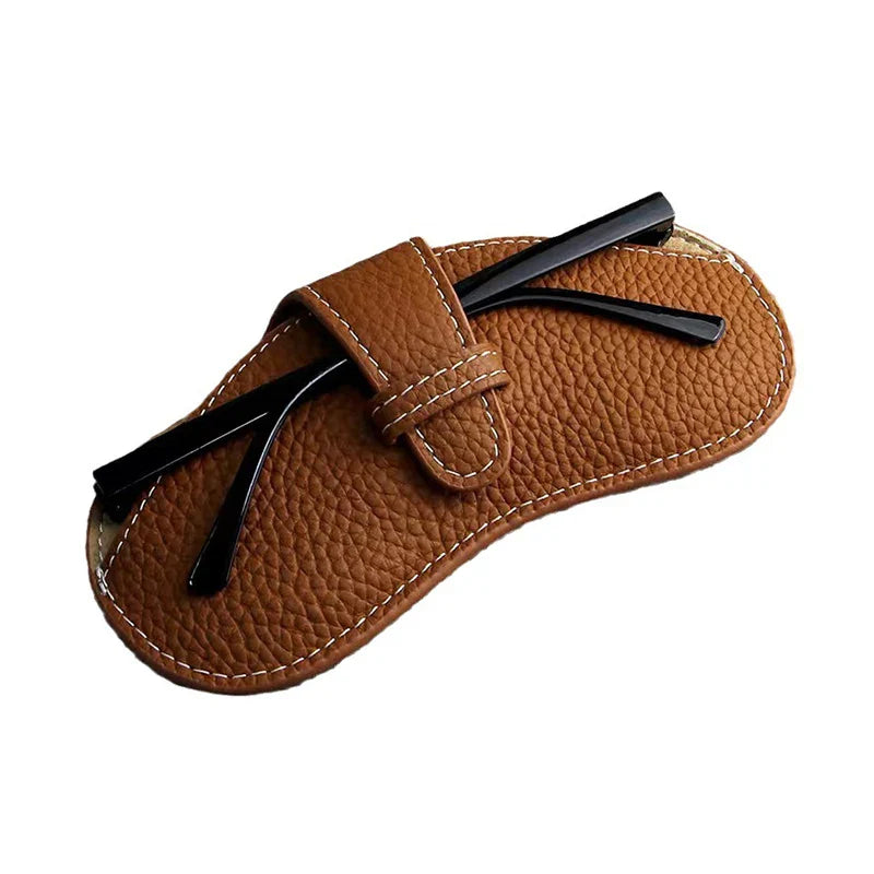 PU Leather Portable Glasses Bag Sunglasses Storage Bags Men and Women