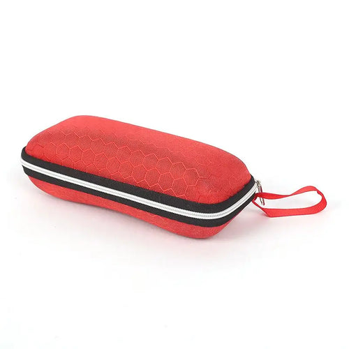 Portable Glasses Case For Women Men Sunglasses Box With Lanyard Zipper