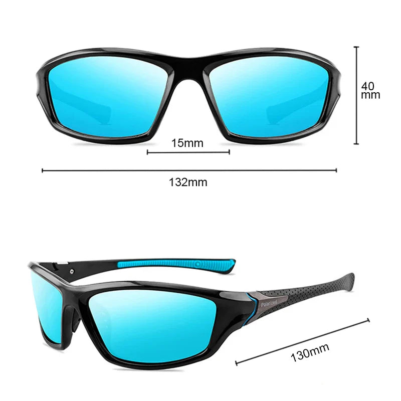 HD Polarized Hiking Fishing Sunglasses Outdoor UV400 Driving Running