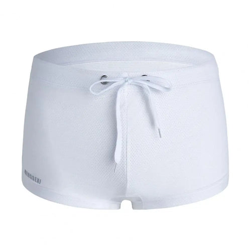 Summer Men Swim Shorts Low-rise Swimwear Beach Tight Swimming Trunks