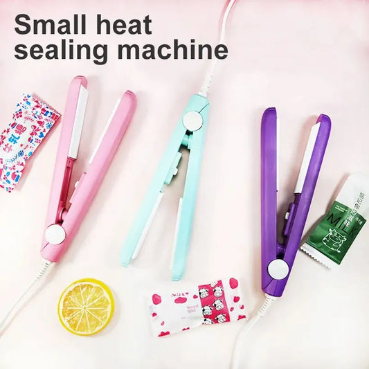 Mini Portable Plastic Sealing Machine Storage Household Bag Clip