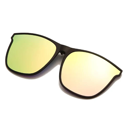 Polarized Clip on Sunglasses Men Photochromic Car Driver Goggles Night