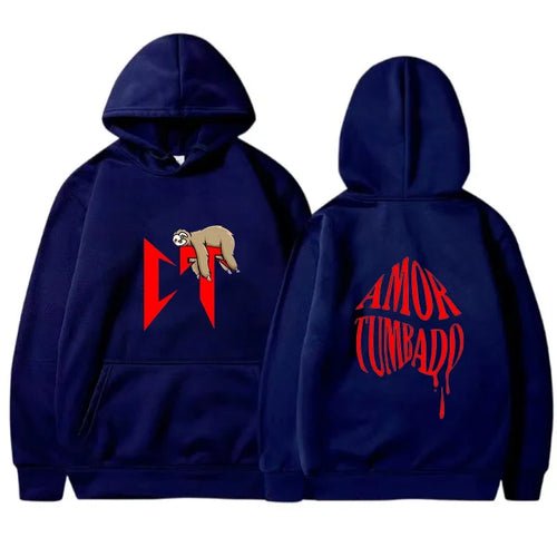 Corridos Tumbados Hoodies Men Fashion Natanael Cano Long Sleeve