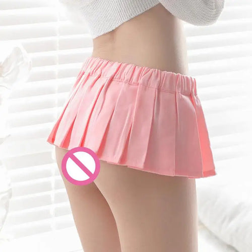 Ultrashort Jk Skirts Plaid Cosplay Costume Skirt Japanese Style Summer
