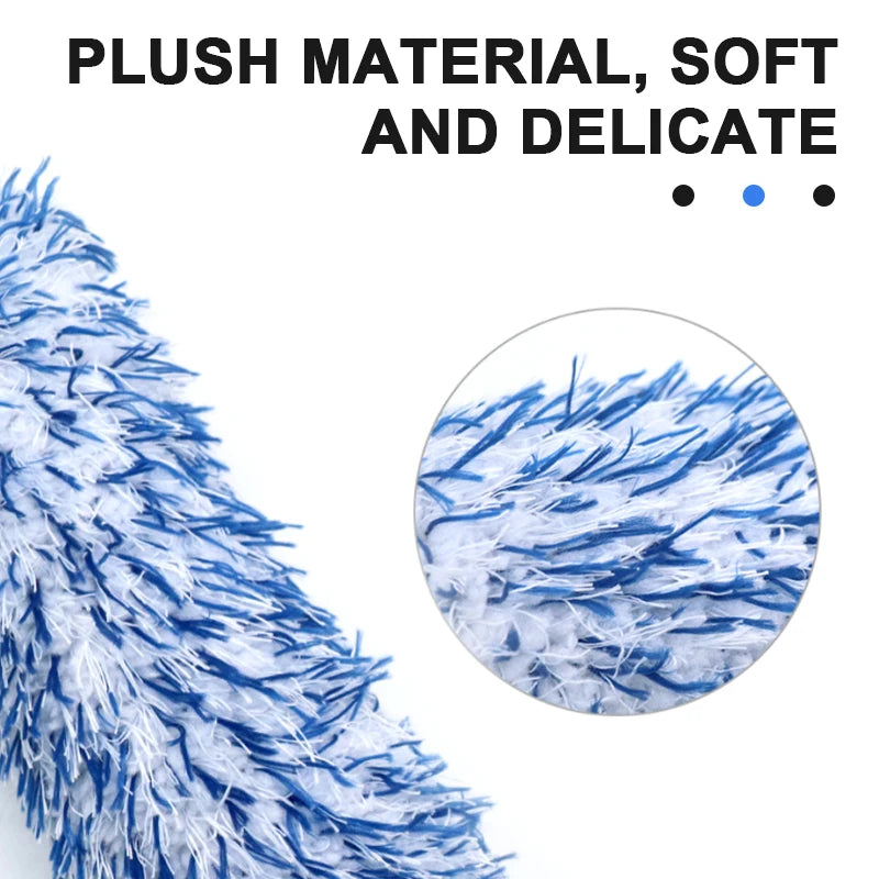 SEAMETAL Car Cleaning Brush Car Wash Portable Plush Wheel Tire Rim