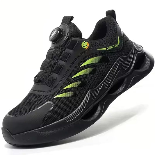 NEW Rotary Buckle Security Boots for Men Work Sneakers Women Boots