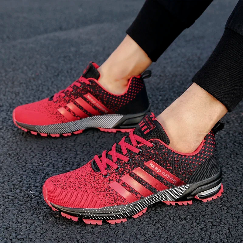 New men's and women's flying mesh surface spring summer breathable