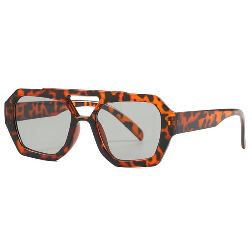 New Women's Fashion Irregular Square Sunglasses Personalized Retro