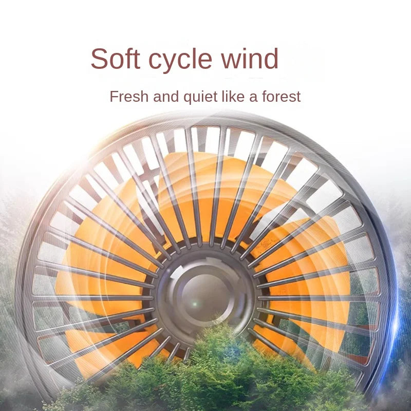 Car Fan 360° Adjustable 3 Head Air Fan Automotive Electric Fan