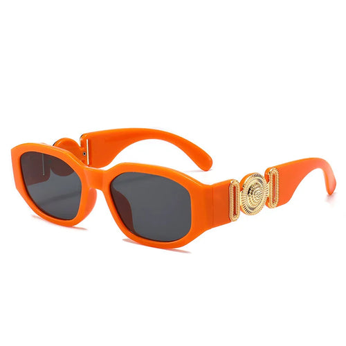 New Fashion Irregular Sunglasses Vintage Men Women Personlity Small