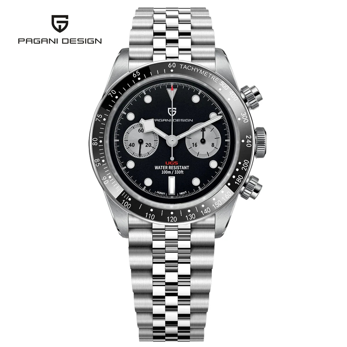 2025 New PAGANI DESIGN Retro Panda Men's Watches Quartz Wristwatch Top Luxury Watch For Man AR Sapphire Mirror Waterproof Clock