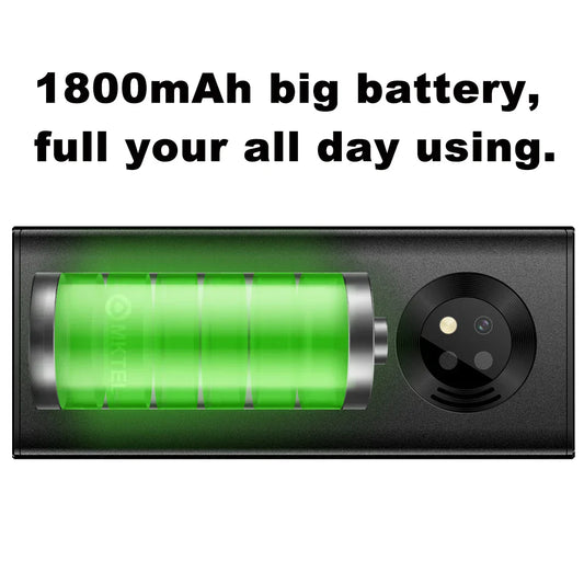 MKTEL EXO Feature Phone Senior Mobile Phone Dual SIM Dual Standby