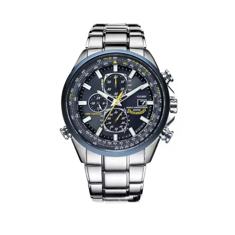 2026 Genuine Men Luxury Trend Quartz Clock Men's Calendar Waterproof Classic Quartz Watch Fancy Stainless Steel Automatic Watch