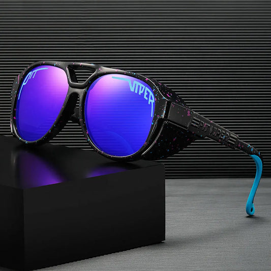 Steampunk Pit Viper Cycling Sunglasses Adult UV400 Men Women Designer