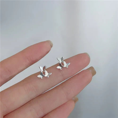 New Minimalism Earring 925 Silver Needle Allergic Protection Mini