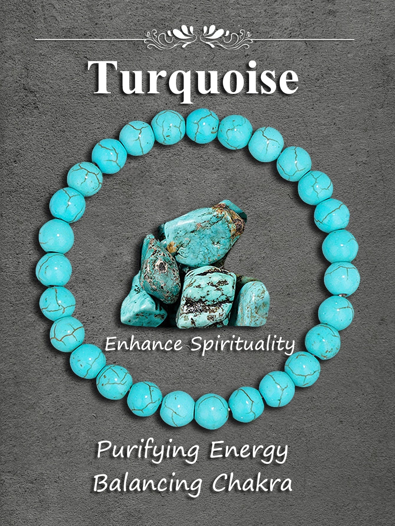 Natural Malachite Stone Beaded Bracelet for Healing Protection Positive Energy Spiritual Balance Yoga Meditation Chakra Jewelry