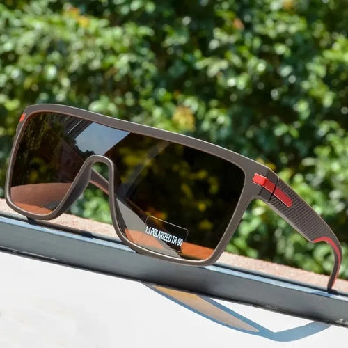 CRIXALIS Fashion Polarized Sunglasses For Men Square Oversized Anti