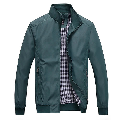 Spring and Autumn Men's Coat Fashion Trend Casual Jacket Large Loose