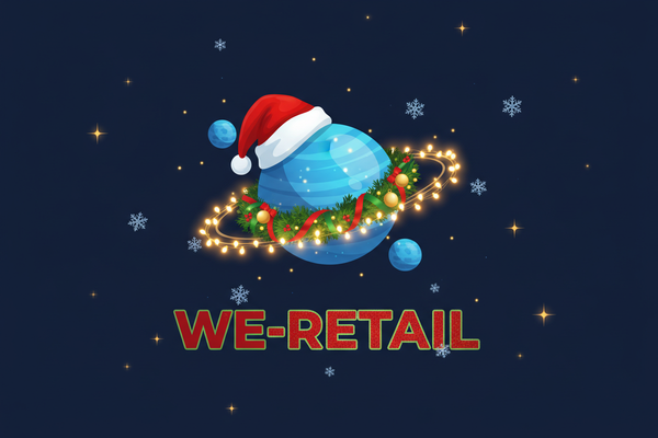 Christmas WE-RETAIL Logo