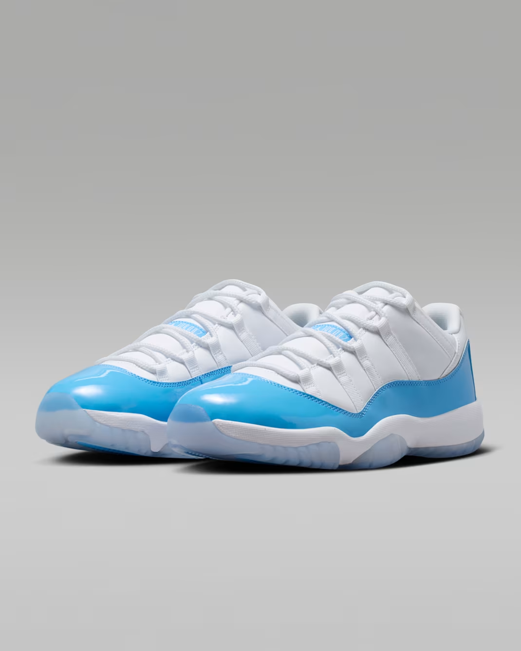 Air Jordan 11 Retro Low University Blue pair front view